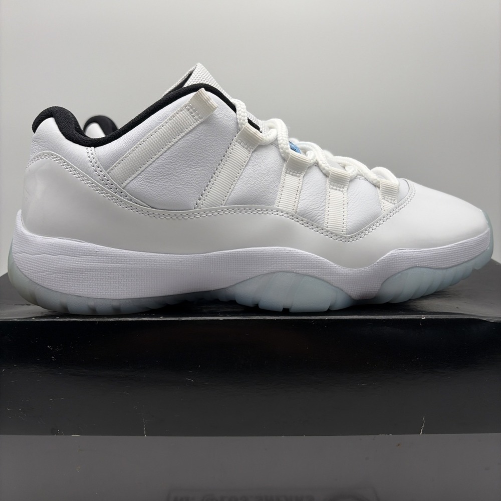Size 9.5 - Jordan 11 Retro Low Legend Blue (AV2187-117)